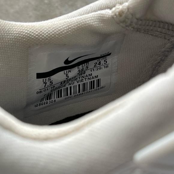 Nike Metcom Series 3 White and Black Size 7.5 Women’s Trainers - Picture 7 of 8